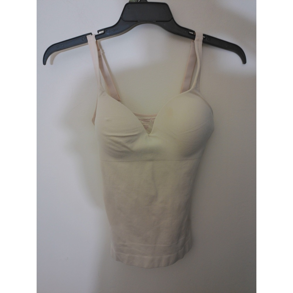 Shapermint Essentials Camisole Women Medium Beige Seamless Shapewear Tank